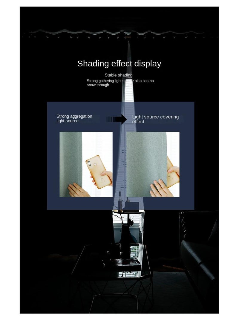 Bluejw 2-Piece Blackout Outdoor Curtains Dark Blue - Image 5