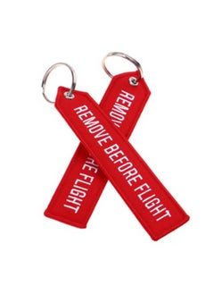 Remove Before Flight Key Chain