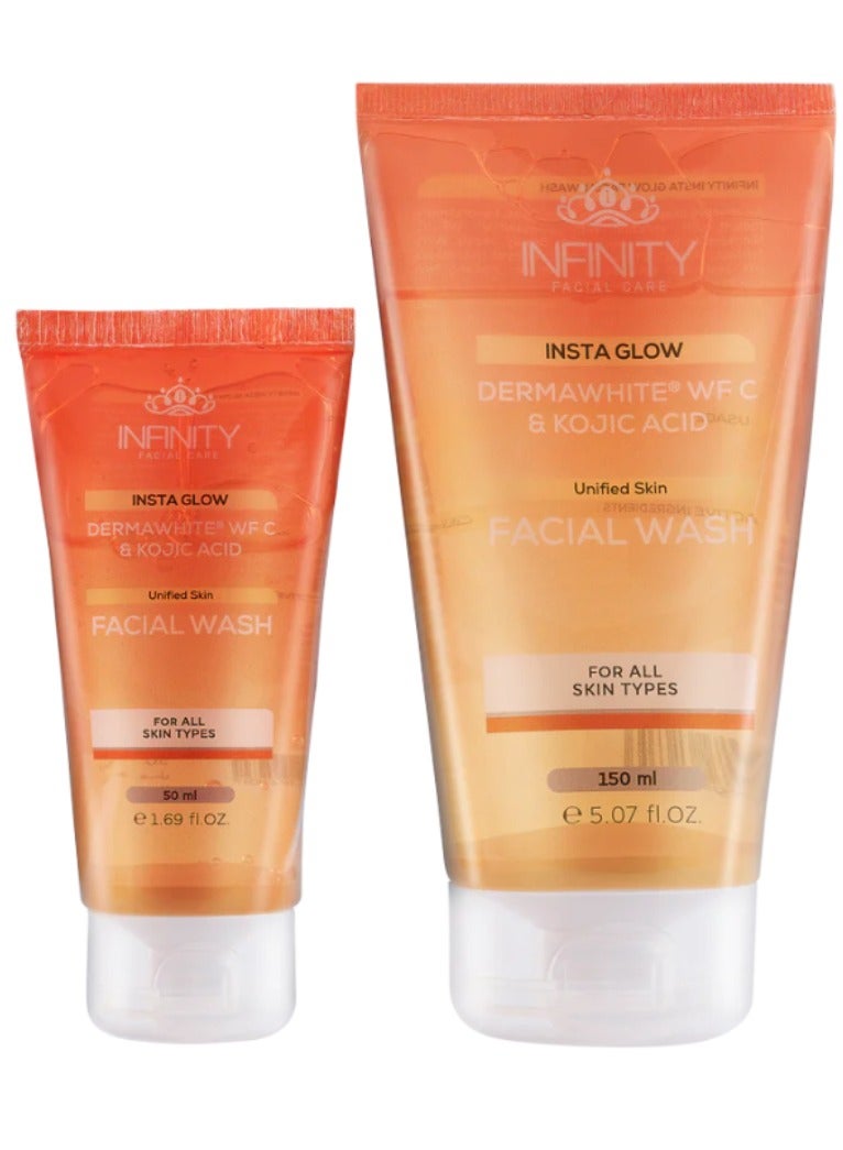 إينفينيتي غسول الوجه إنستا جلو للعناية بالوجه - لإشراقة فورية (150 مل) - Image 2