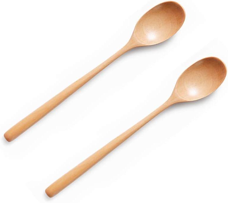 إي كلاود شوب مجموعات أعواد الطعام والملعقة الخشبية أدوات المائدة الكورية قطعتان - Image 2