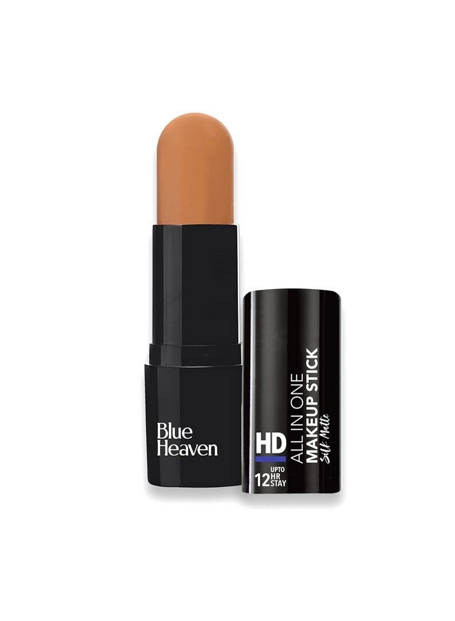 بلو هيفن قلم مكياج بلو هيفن إتش دي كل في واحد - 601 بتغطية كاملة ولمسة نهائية طبيعية، شوكولاتة، 10 جرام، عبوة من قطعة واحدة - Image 1