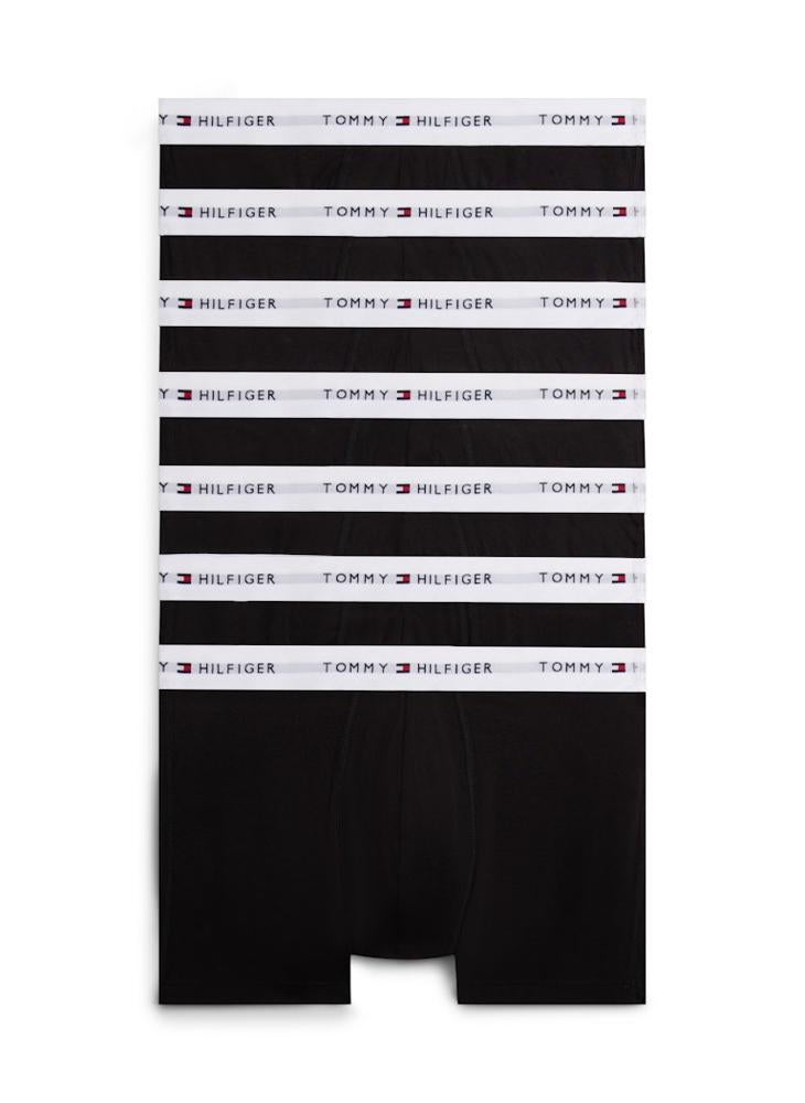 TOMMY HILFIGER 7-Pack Signature Logo Waistband Trunks - Image 1