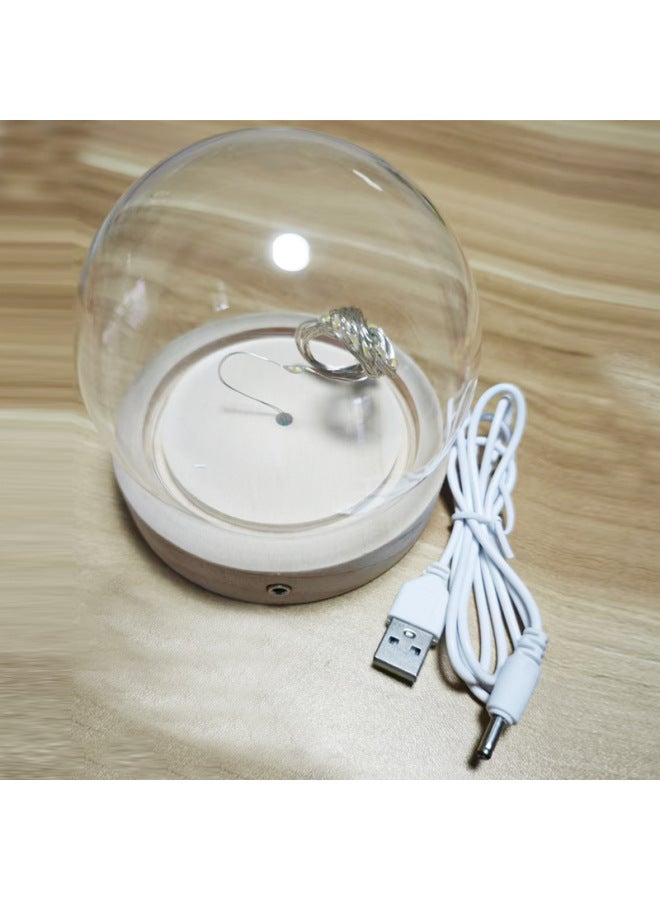 Creative Handmade Atmosphere Light Bedroom Warm Decorative Ornaments DIY Cherry Tree Peach Blossom Night Light-Color:1 Set Of Separate Lampshades (excluding Material Package)-Size:Does Not Include Gift Bag/send Tutorial  - Image 1