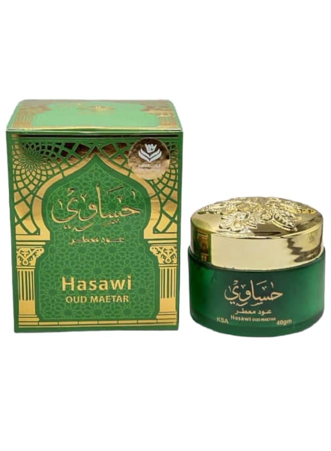 ALTEEB ALSAMI Hasawi Oud Muetar 40 grams