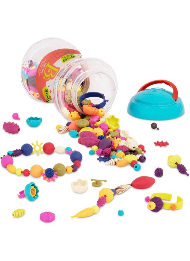 B. Toys خيوط وأشكال متصلة من بي-تويز 300 قطعة  - Image 3
