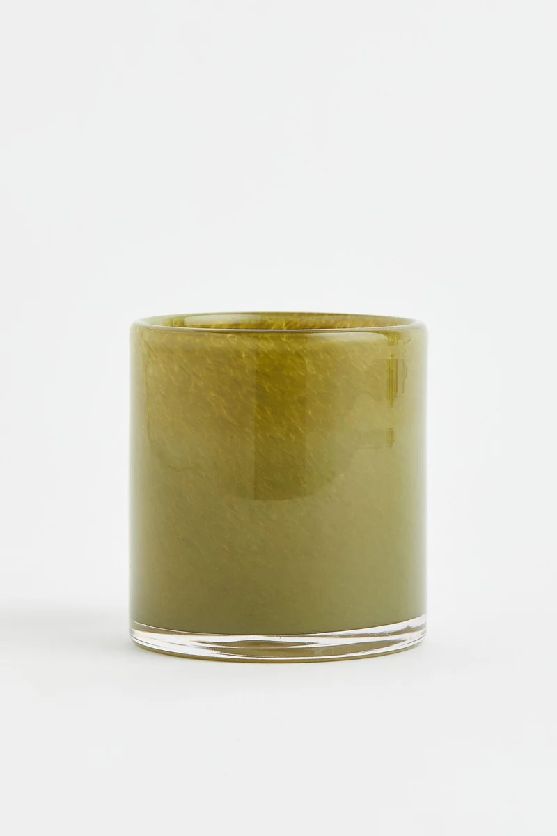 اتش اند ام حامل شموع تي-لايت زجاجي صغير