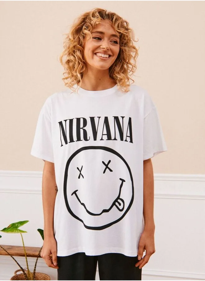 UNDIZ Nirvana cotton t-shirt