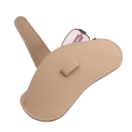 VIVID Vision Unisex Adult | Lightweight Eyewear Specs Case Cover | Protect Eye Glasses | Chashma Dibbi | Spectacle Pouch| Closure - Button | CD-06 | Cream Pack of 2 - Image 4