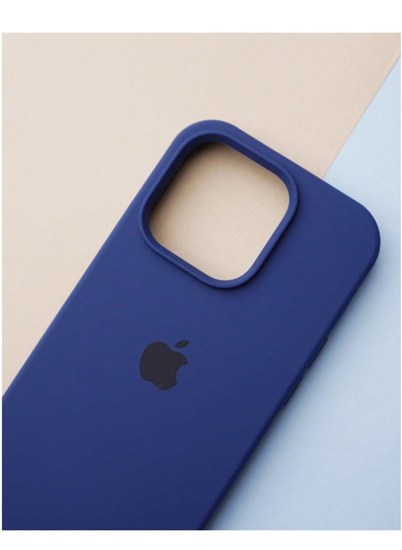 BORTONY - iPhone 15 Pro Max Case Liquid Gel Silicone Rubber Soft Silky Touch Anti Scratch Shockproof Protective Cover 6.7 Inch - Image 1