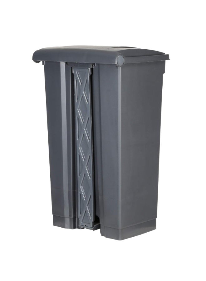 Amber Home Step Trash Bin | Plastic Matte Finish | Functional Waste & Garbage Waste Bin | Suitable For Homes, Villas, Large Areas & Communal Spaces | Grey | 87 Liters - Image 3