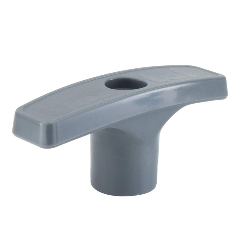 RecPro RV Waste Valve Handle Replacement for Valve Extension Rod Gray Single Pack