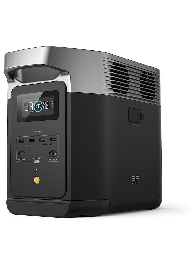 ECOFLOW EF ECOFLOW Portable Power Station DELTA 2, 1024Wh LiFePO4 (LFP) Battery, Fast Charging, Solar Generator(Solar Panel Optional) for Home Backup Power - Image 1