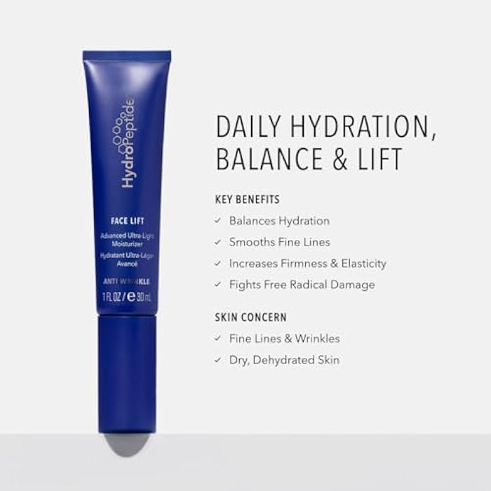 HydroPeptide Face Lift, Advanced Ultra-Light Moisturizer, Balances Hydration and Age-Preventing, 1 Ounce - Image 2