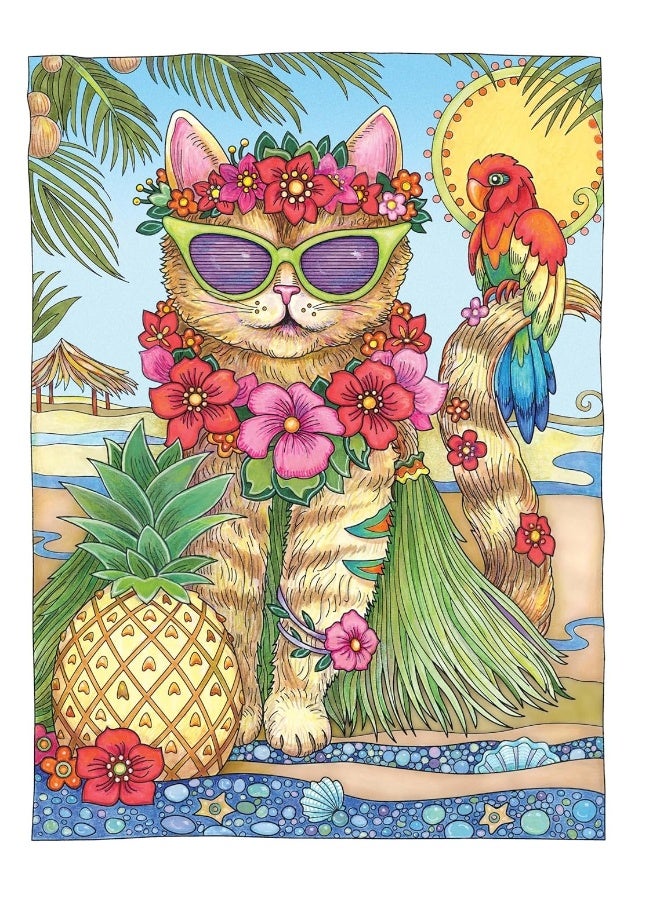 Creative Haven Best-Dressed Pets Coloring Book - Image 3