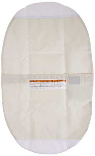 4moms mamaRoo Sleep Bassinet Waterproof Mattress Cover, White - Image 3