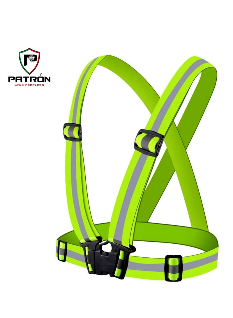 Patron Premium Quality And High Visibility Reflactive Cycling Safety Vest For Men Women  - Image 1