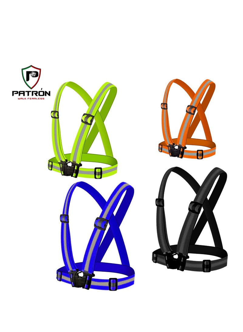 Patron Premium Quality And High Visibility Reflactive Cycling Safety Vest For Men Women  - Image 2
