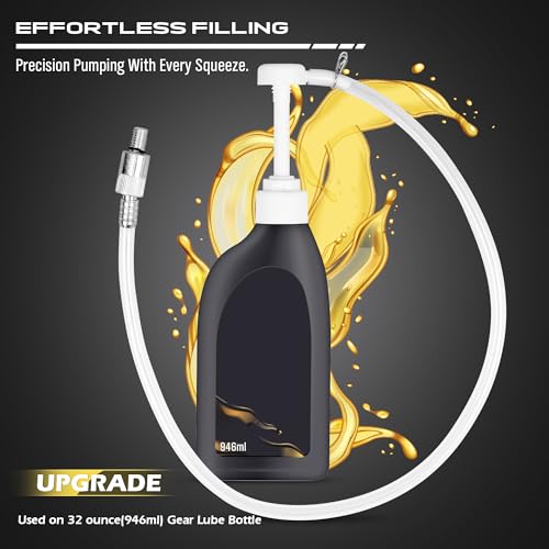 SEDY Lower Unit Gear Oil Pump: Transmission Fluid Transfer Extractor Kit Marine Boat Engine Motor Automotive Car Change Can Bottle Filler Differential Lube Liquid Suction Filling Siphon Manual Hand Tool - Image 3