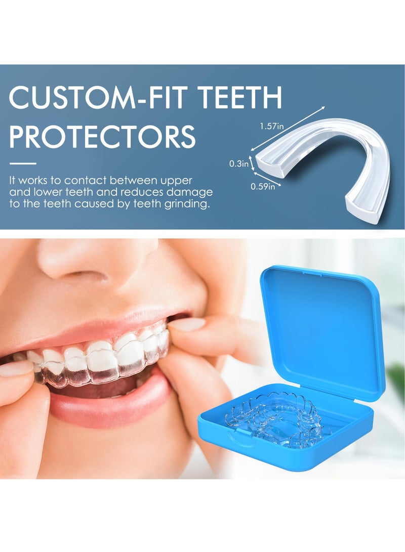 Mouth Guard for Clenching Teeth at Night - Night Guards for Teeth Grinding - Mouth Guard for Grinding Teeth, Night Adult Anti Molar Occlusion Tooth Protector Tooth - Image 2