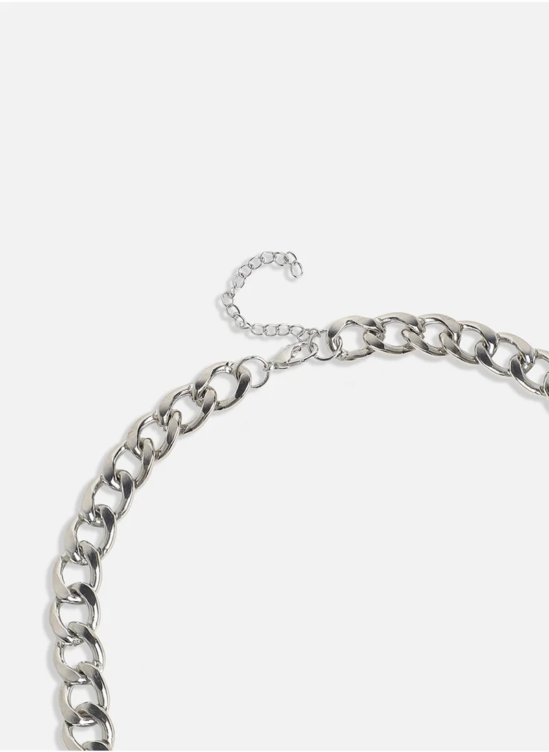 SOHI Crystal Snakehead Necklace