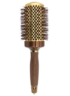 Olivia Garden Livia Garden Nanothermic Powergrip Thermal Brush With Special Patented Wavy Barrel For Extra Tension And Grip For Medium To Thick Hair 2 1/8 Inch  - Image 2
