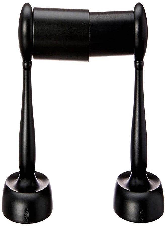 Delaney Hardware 590004 500 Series Black Toilet Paper Holder, Matte Black Toilet Paper Holder, Black Toilet Paper Holder Look - Image 2