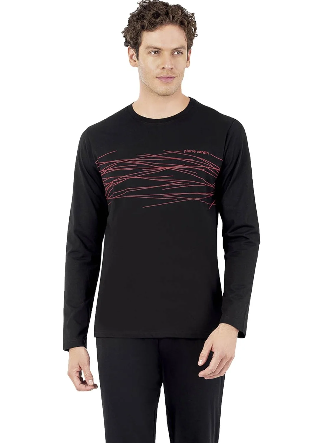 pierre cardin Men's Pajama Set, 100% Cotton