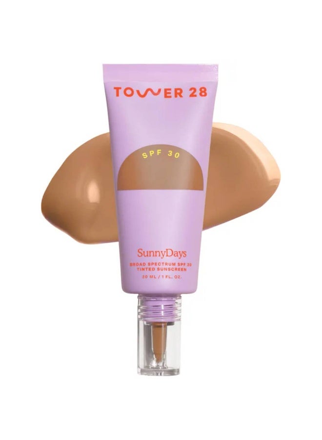 TOWER 28 تاور 28 واقي شمس ملون SPF 30 30 مل - 35 نقطة دووم - Image 1