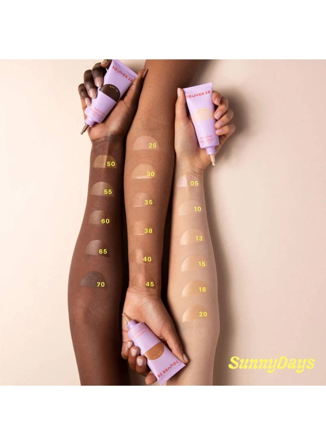 TOWER 28 تاور 28 واقي شمس ملون SPF 30 30 مل - 35 نقطة دووم - Image 3