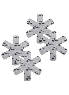 Pot and Pan Protectors 4pcs Larger Thicker Pot Dividers Pads/Stacking Pan Protectors/Pan Separators Pads for Protecting and Separating Pots and Pans Prevent Scratching Separate and Marring