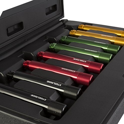 Steelman 8-Piece Wheel Hanger Set, Holds Wheels During Mounting, 4 Sizes M12 x 1.5, M14 x 1.5, M14 x 1.25, and M12 x 1.75 - Image 4