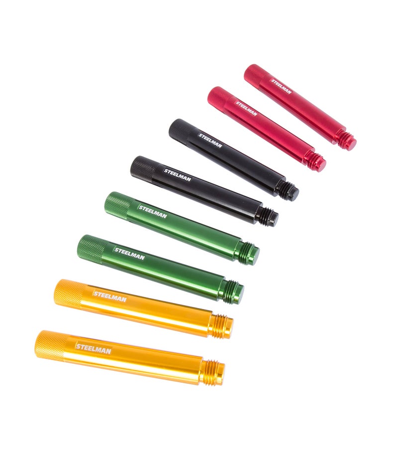 Steelman 8-Piece Wheel Hanger Set, Holds Wheels During Mounting, 4 Sizes M12 x 1.5, M14 x 1.5, M14 x 1.25, and M12 x 1.75 - Image 2