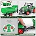 fisca Remote Control Tactor Toy Set 33PSC Farm Vehicle Playset 24GHz 124 Scale RC TractorDumpable Trailer Fence with Light for Kids Age 4 5 6 7 and Up Years Old - Image 3