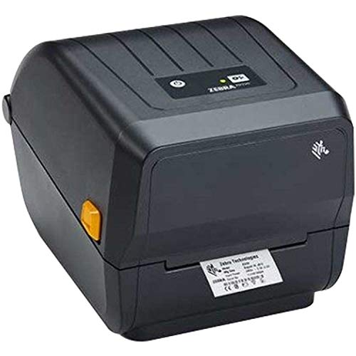 Zebra Technologies Zd230T Thermal Transfer Desktop Printer For Labels, Barcodes, Tags, And Wrist Band Printing 4 Inch Width & 6"/Sec Print Speed (ZD22042-T0GG00EZ, BIS 2020 Model), Black - Image 1