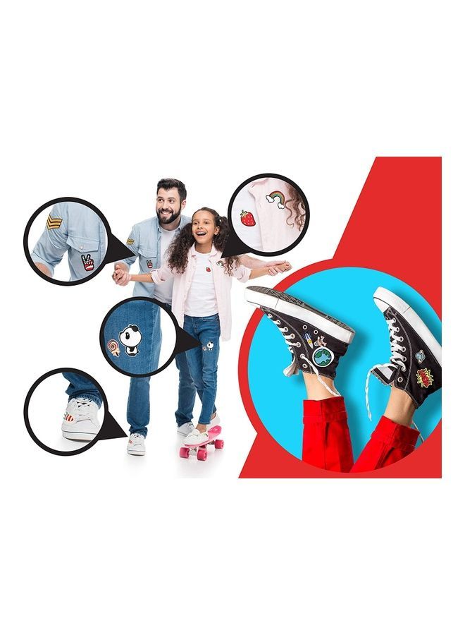 NIBEMINENT 30-Piece DIY Embroidered Patch 6x5cm - Image 2