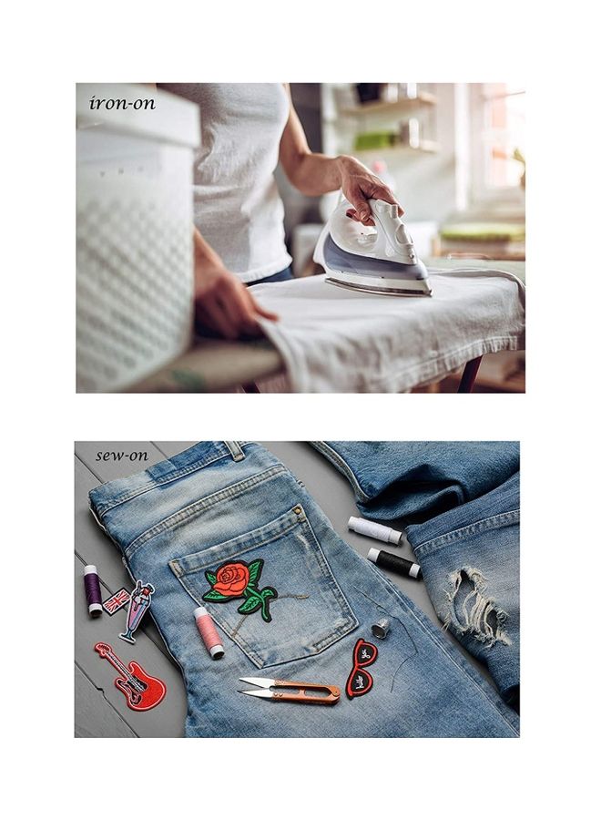 NIBEMINENT 30-Piece DIY Embroidered Patch 6x5cm - Image 4