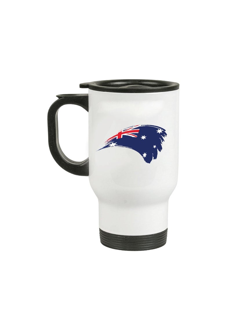 Australia Day Insulated Travel Mug-Celebrate With This Festive Travel Mug And Your Favorite Hot Beverage-Australia Day Gifts  - Image 1