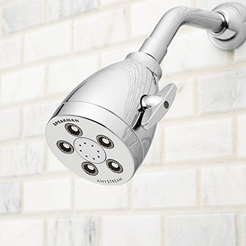 Speakman S-2005-H-E2 Hotel Anystream Shower Head for Stylish Bathroom Décor, 2.0 GPM, Chrome - Image 2