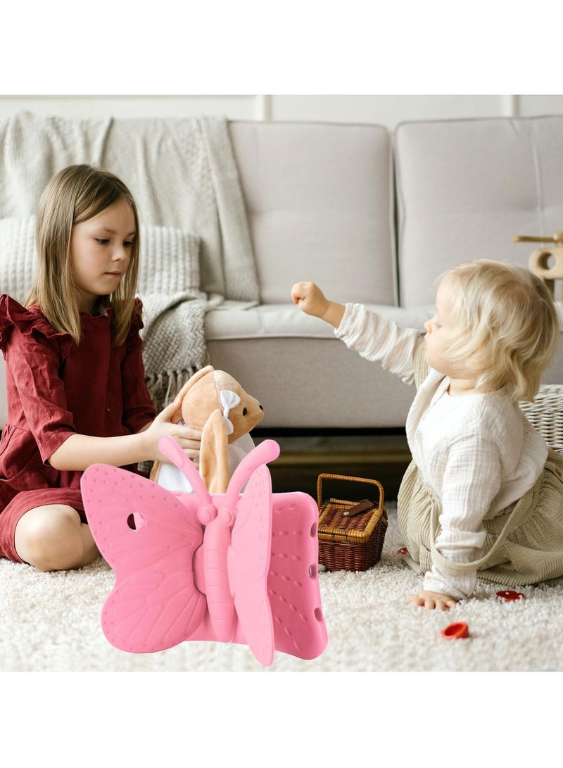 DUSALA Kid-Proof EVA Foam Case for iPad 6th Generation (9.7 Inch) - Lightweight Protective Cover for Kids - Pink - Image 2