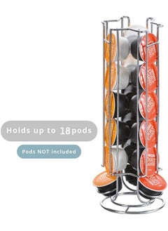 OASISWJ Capsule Coffee Pod Holder Stainless Steel Tower Stand Storage Rack  - Image 1