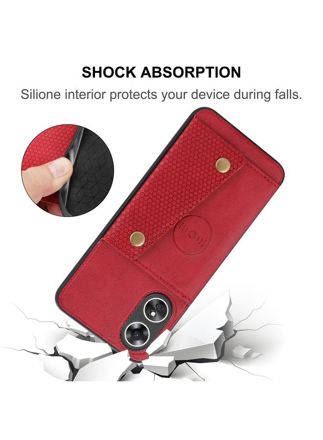 S-TOP Case For OPPO A17 Double Buckle Magnetic Phone Case - Image 5