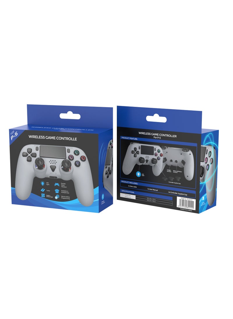 PS5slim Console With Macro Programming And Six-Axis Wireless Bluetooth Game Controller