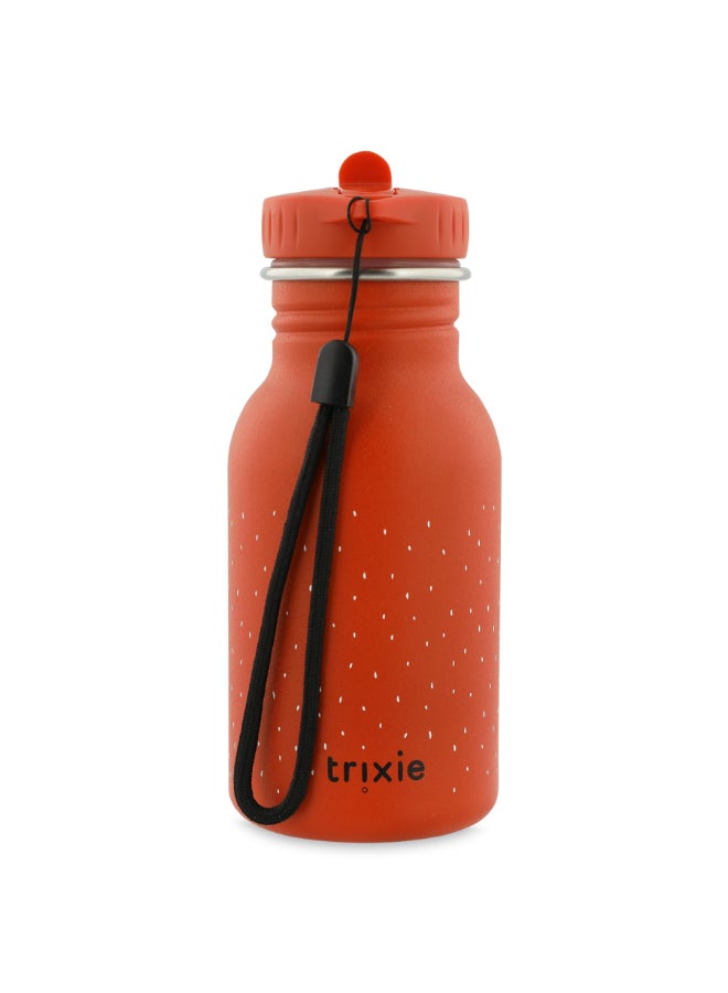 Trixie Stainless Steel Water Bottle - 350ml - Mr. Parrot - Image 3