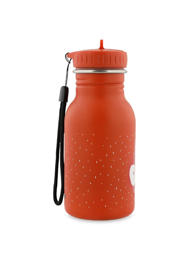 Trixie Stainless Steel Water Bottle - 350ml - Mr. Parrot - Image 2