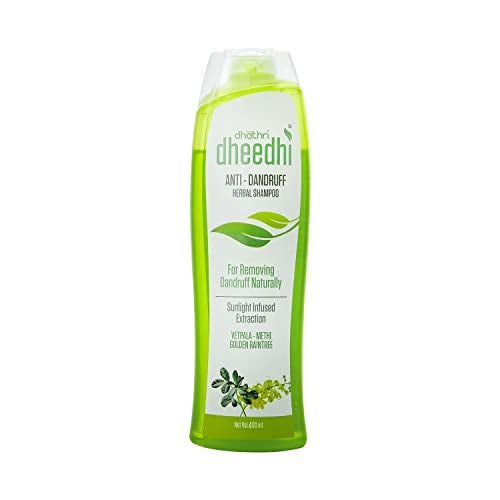 Dhathri Dheedhi Anti Dandruff Shampoo - 400ml, Shampoo for Dandruff and Itchy Scalp| Herbal Shampoo for Dandruff Treatment to Reduce Dandruff & Scalp Itchiness| An Ayurvedic Shampoo for Women and Men - Image 1
