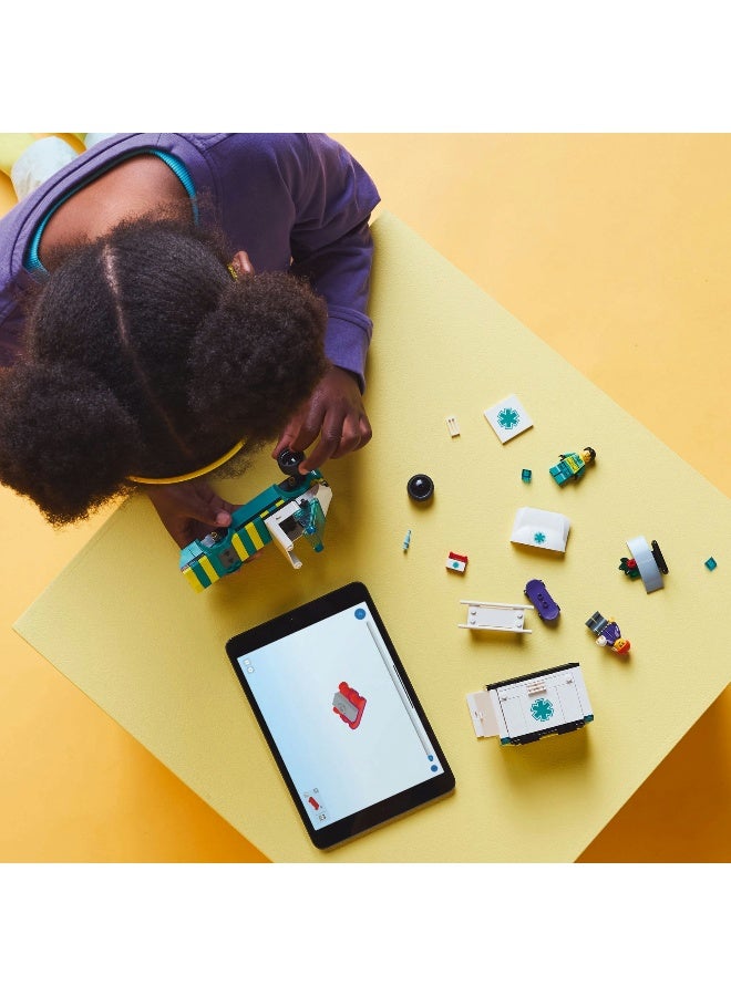 LEGO City Emergency Ambulance 60451 Building Set (184 Pieces) - Image 4