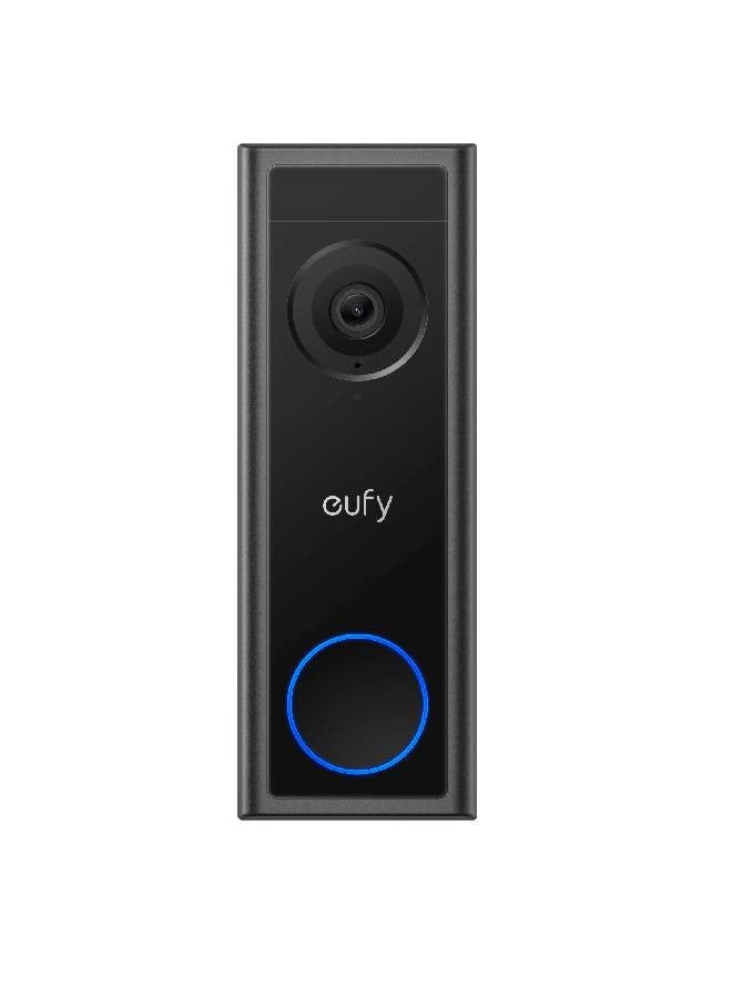 eufy Eufy Security Video Doorbell C30, 2K - Black  - Image 1