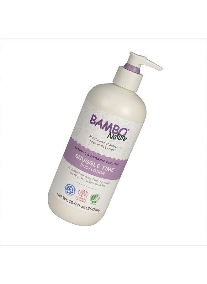 BAMBO NATURE Snuggle Time Body Lotion, 16.9 fl oz Bottle, 1 Count  - Image 2