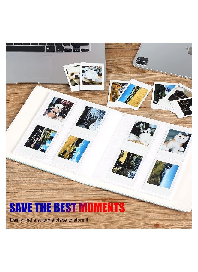 Generic 256 Pockets Photo Album for Fujifilm Instax Mini LiPlay 11 90 70 50S 26 25 9 8+ 8 7S Instant Camera for Link SP 1 Printer for Polaroid Snap SnapTouch PIC 300 Z2300 Mint Zip Printer Magic Silver  - Image 2