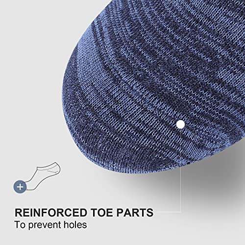 wernies No Show Men Socks, Low Cut Ankle Sock, Men Short Socks Casual Cotton Socks Size 11-13 - Image 5